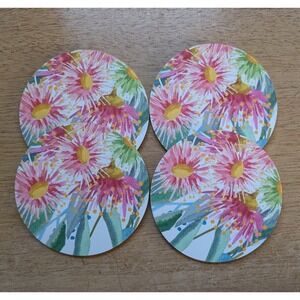 Maxwell Williams Eucalyptus Bloom Coasters Set Royal Victoria Gardens Australia